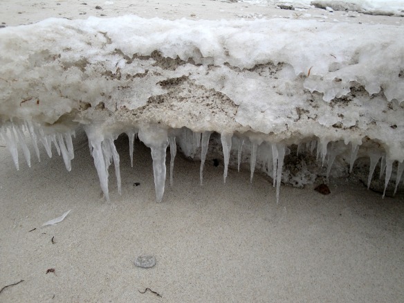 sand icicles