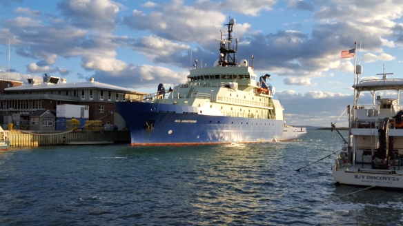 Woods Hole research vessel